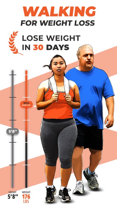Walking & Weight Loss Tracker Screenshot