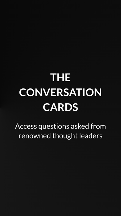 The Conversation Cards Screenshot