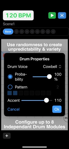 Vectronome screenshot