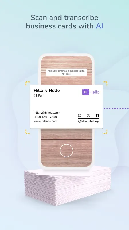 HiHello Carte de Visite screenshot 7 of 10