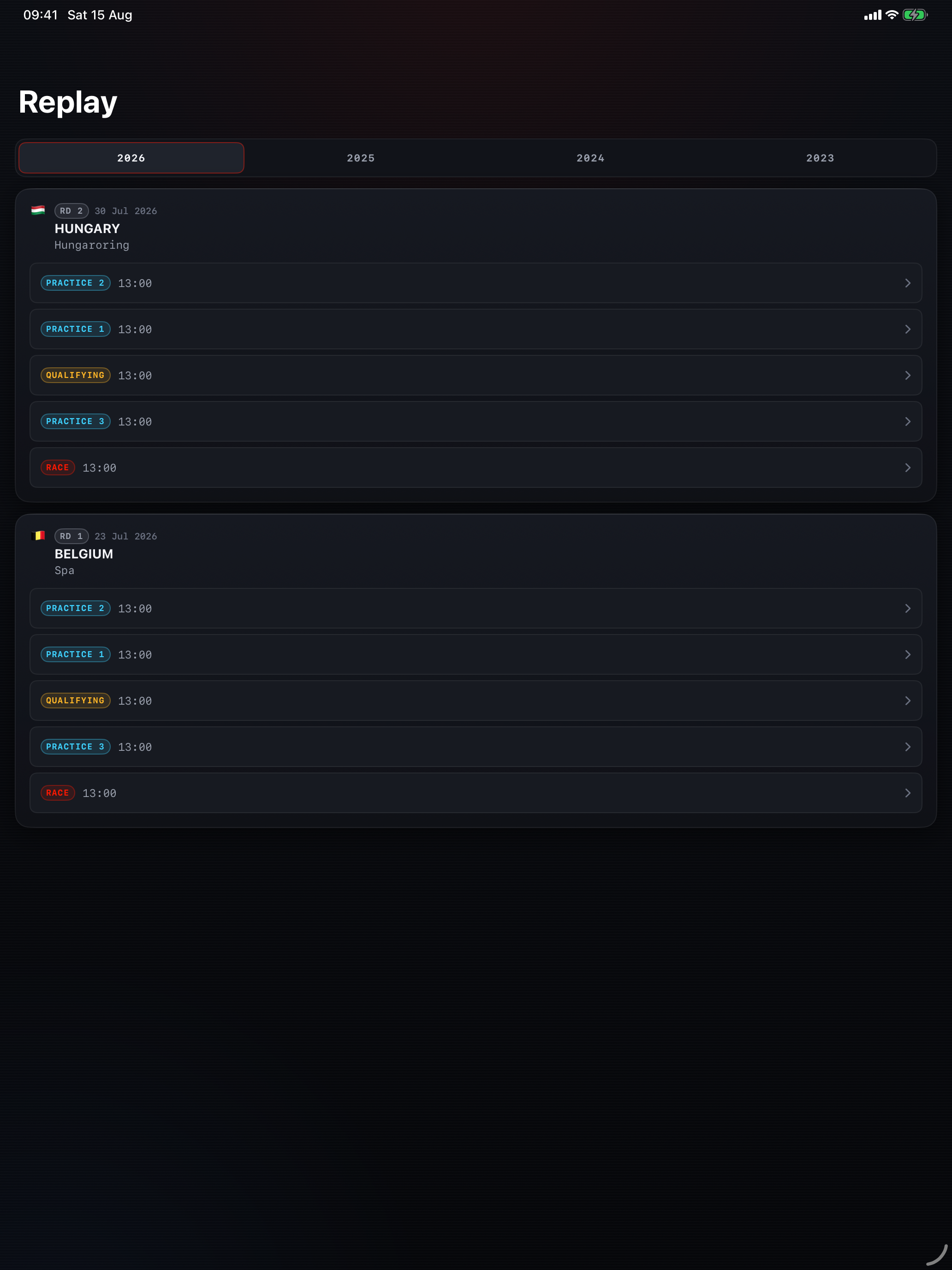 GridDash: Race Companion screenshot 18