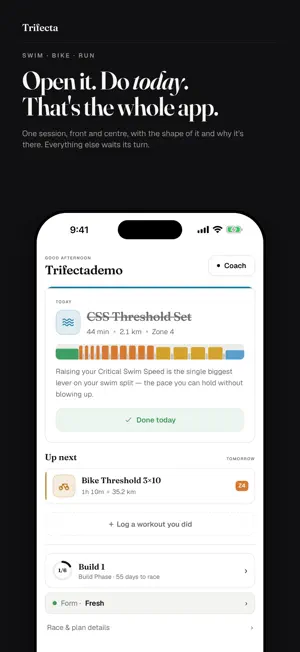 Trifecta Triathlon screenshot 1