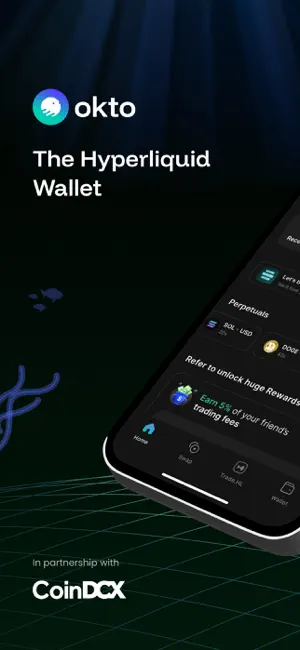 Okto: Crypto Wallet screenshot 1
