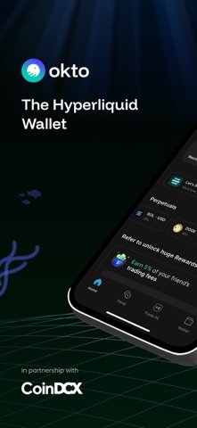 Okto: Crypto Wallet Screenshot 1 of 8