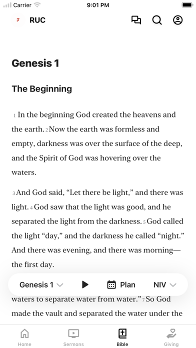 Rise Up Church iPhone screenshot 3 - Education app
