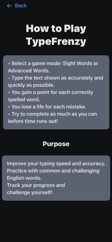 TypeFrenzy Screenshot 1 of 3