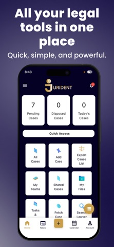 Jurident screenshot