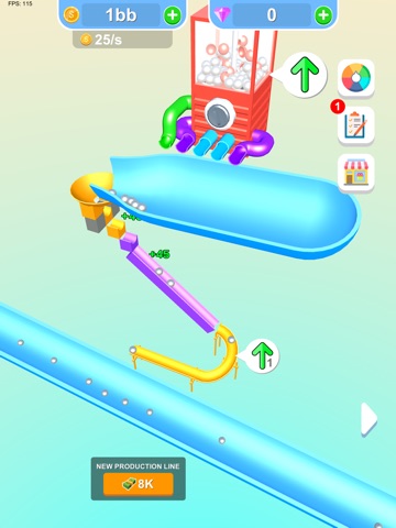 Ball Drop Dash 3D iPad screenshot