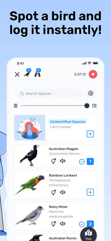 Birda - Bird Identifier screenshot 2 of 9