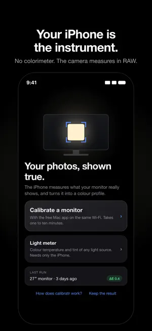 calibratr screenshot 2