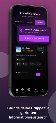 CryptoChat screenshot
