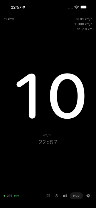 Velox - GPS Speedometer Screenshot 1 of 10