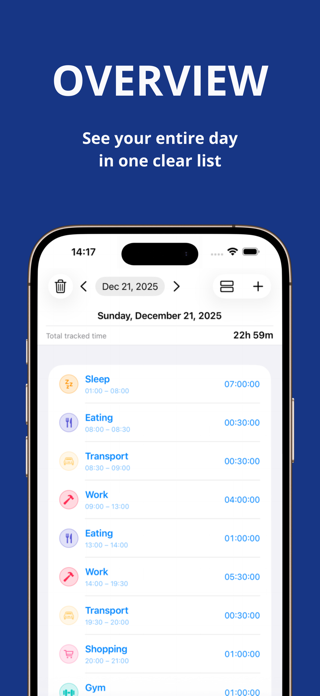 SimpleTime – Time Tracker Screenshot 3 of 6