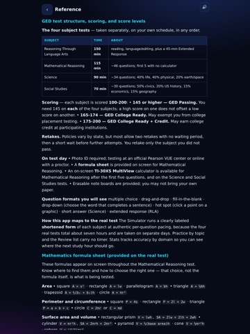 GED Ready iPad screenshot