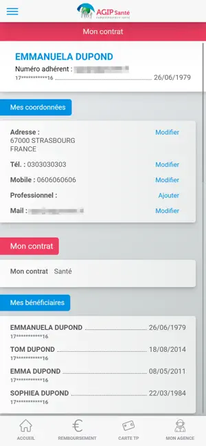 AGIP SANTE screenshot 3