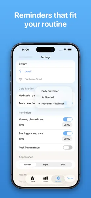 Eazy Breezy: Asthma Tracker screenshot 4