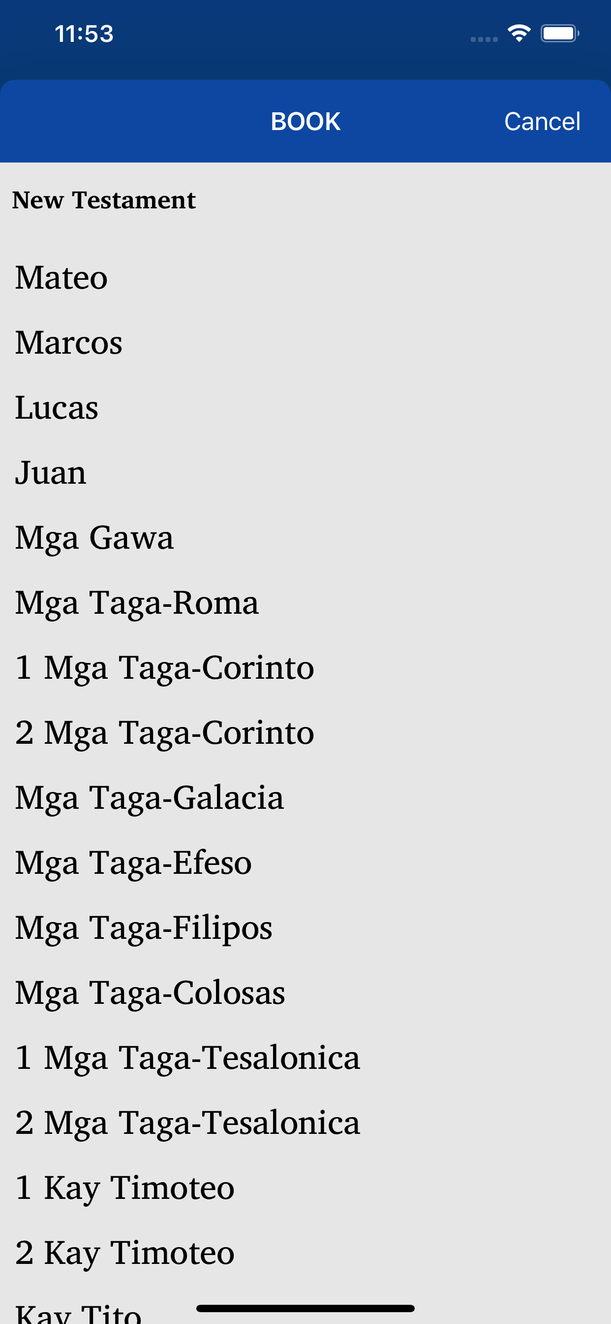 Tagalog New Testament
