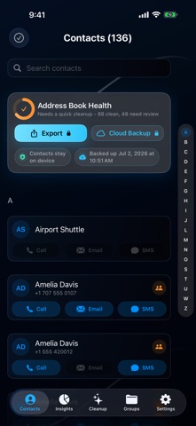 App screenshot