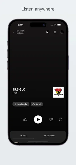 95.5 GLO screenshot 2