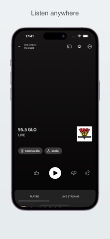 95.5 GLO Screenshot 2 of 4