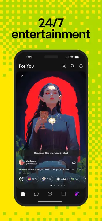 Character AI: Screenshot 7 von 8