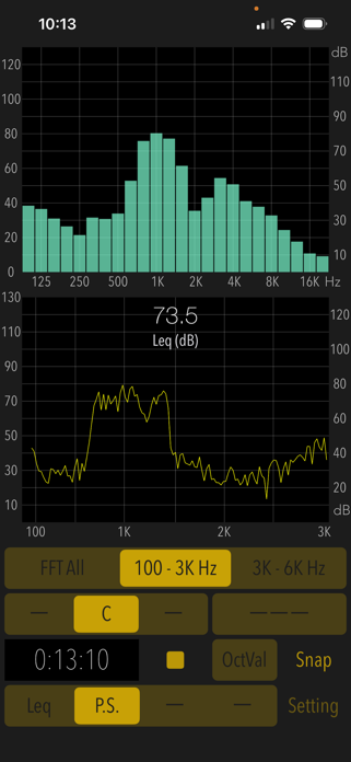 Sound Level Analyzer PRO Screenshot 7 of 10