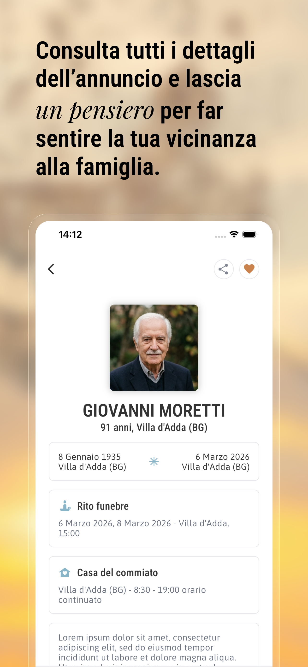 Il Commiato