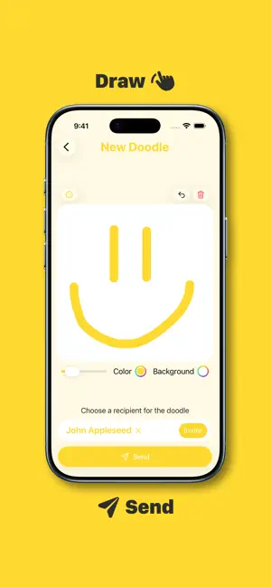 Mood: Friendly Doodles Widget screenshot 2