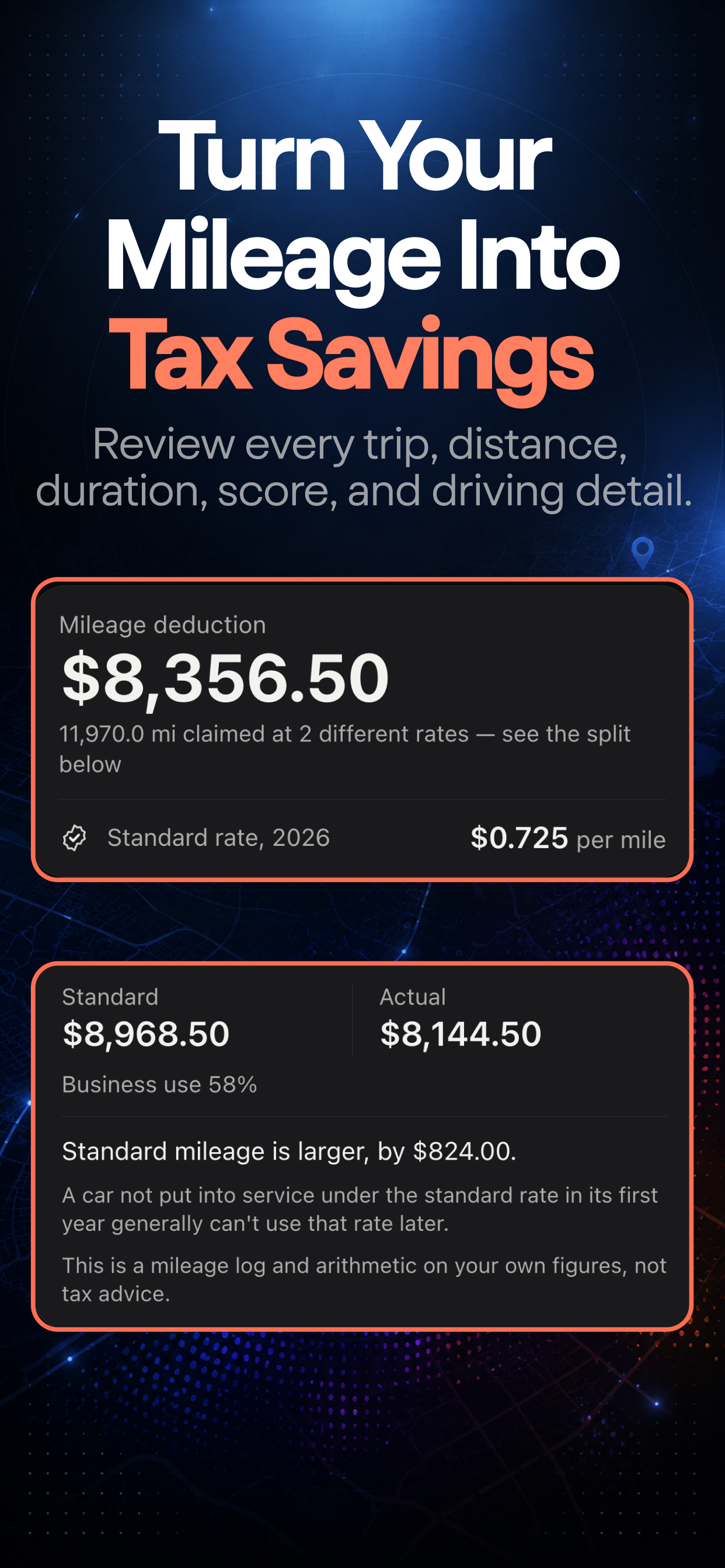 DriveMind: Dash Cam & Mileage screenshot 8