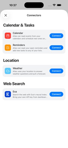 Atlas - Private AI Chat Screenshot 4 of 4