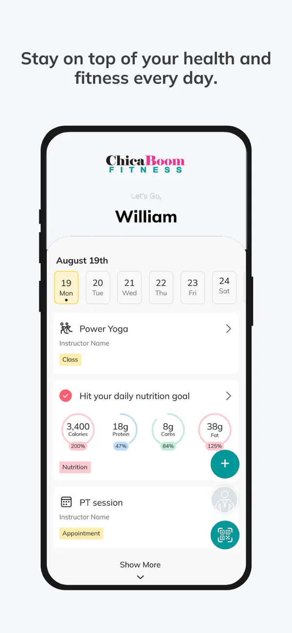 Screenshot #2 pour ChicaBoom Fitness