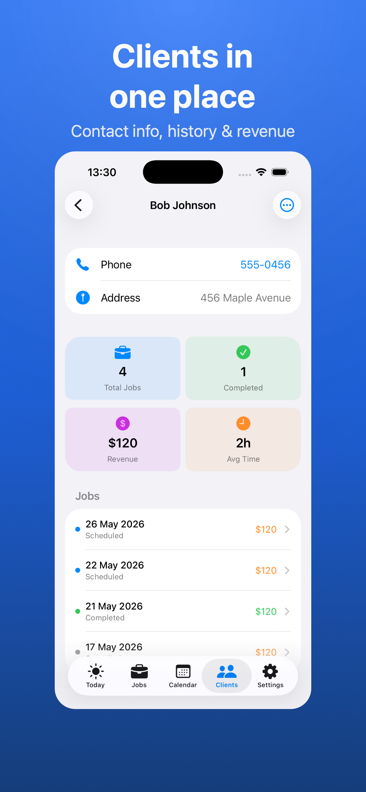 Clean Job Tracker