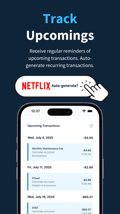 Koody - Budget & Bills Tracker iPhone screenshot 7 - Finance app