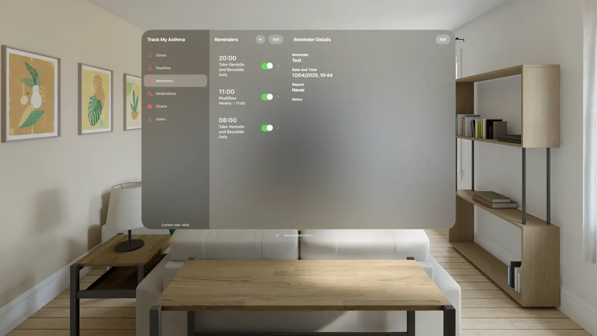 Track My Asthma screenshot 3