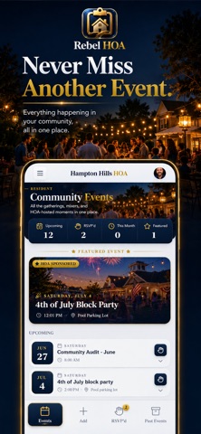 Rebel HOA iPhone screenshot
