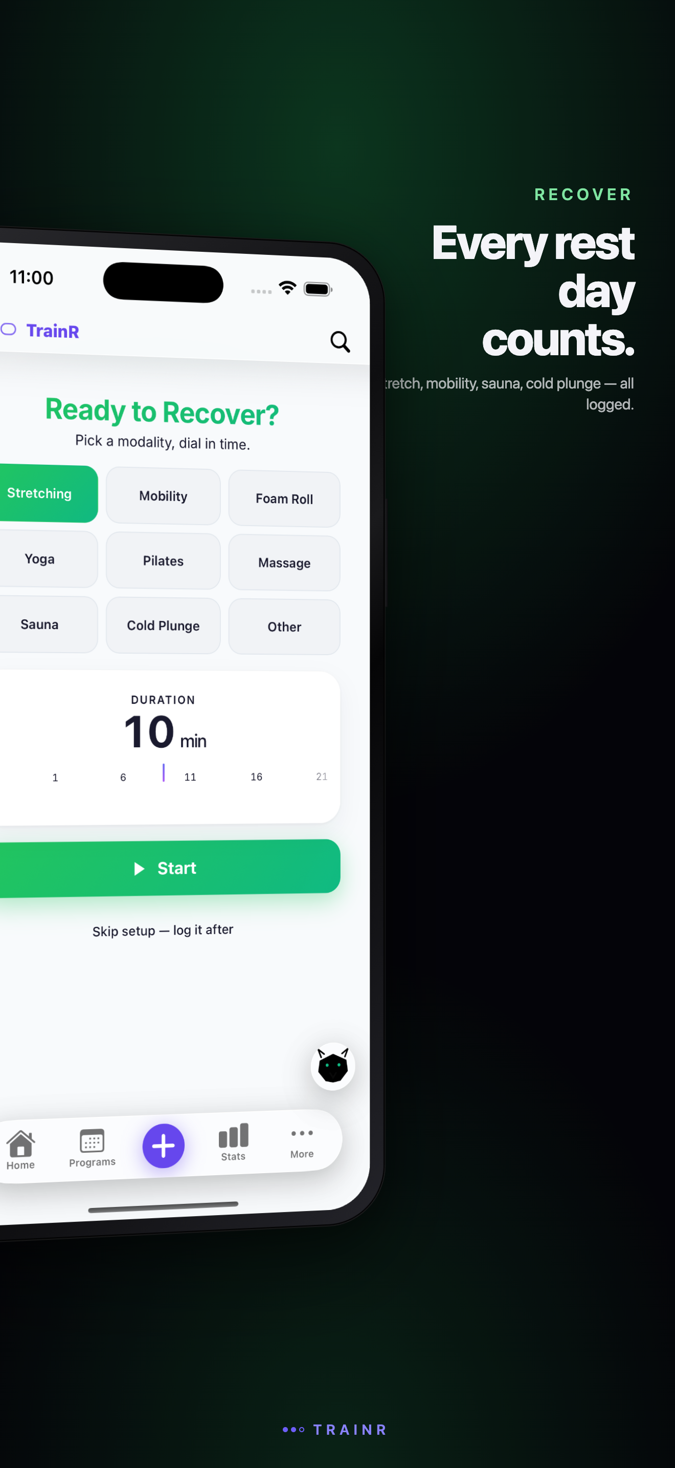 TrainR - Workout Tracker