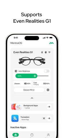 Mentra - The Smart Glasses App Screenshot 4 of 8