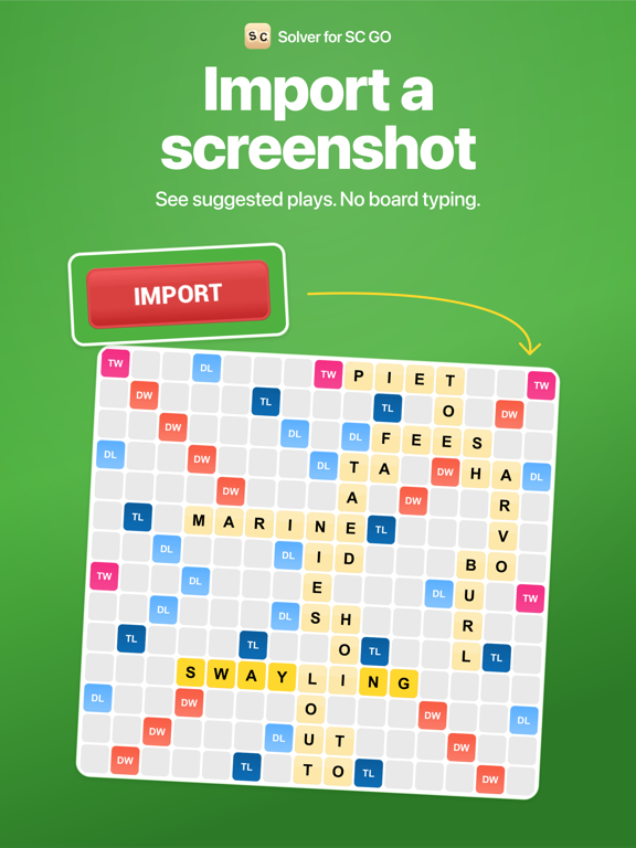 Solver for SC GO - Cheat iPad screenshot