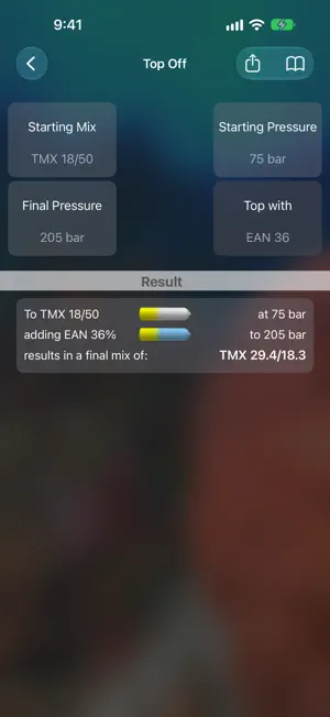 Trimix Tools screenshot 2