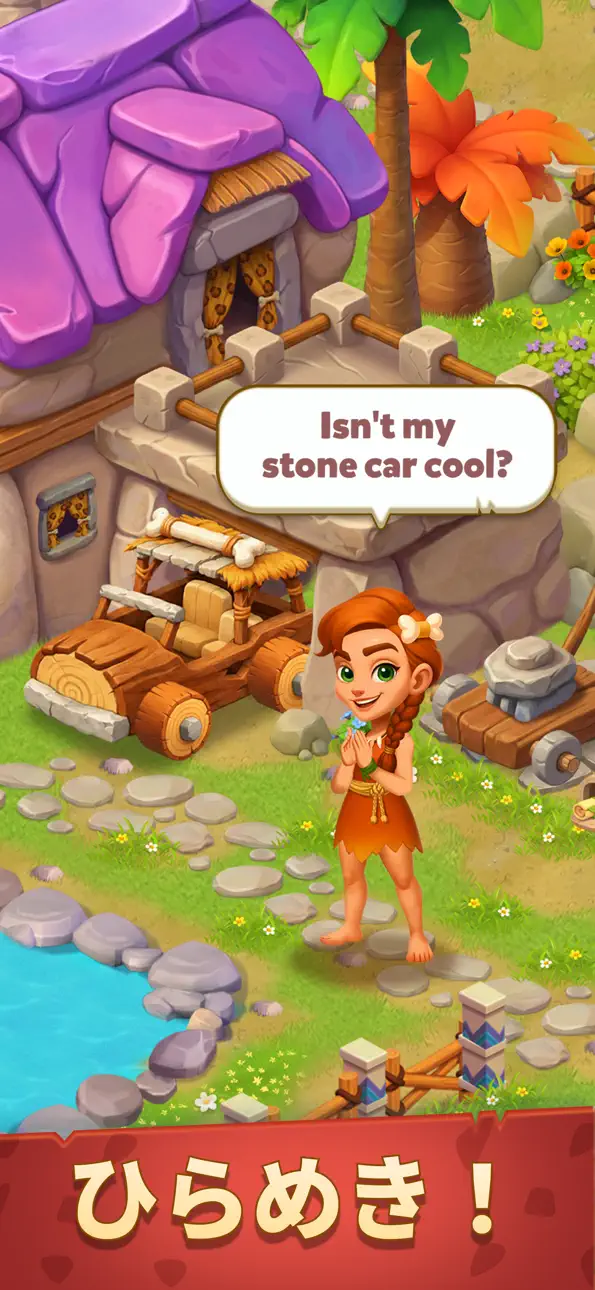 Merge Age: Stone Haven iOS Mod IPA screenshot 3 - iOS game interface