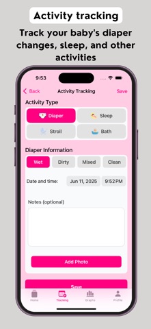 MeBaby: Baby Tracker screenshot