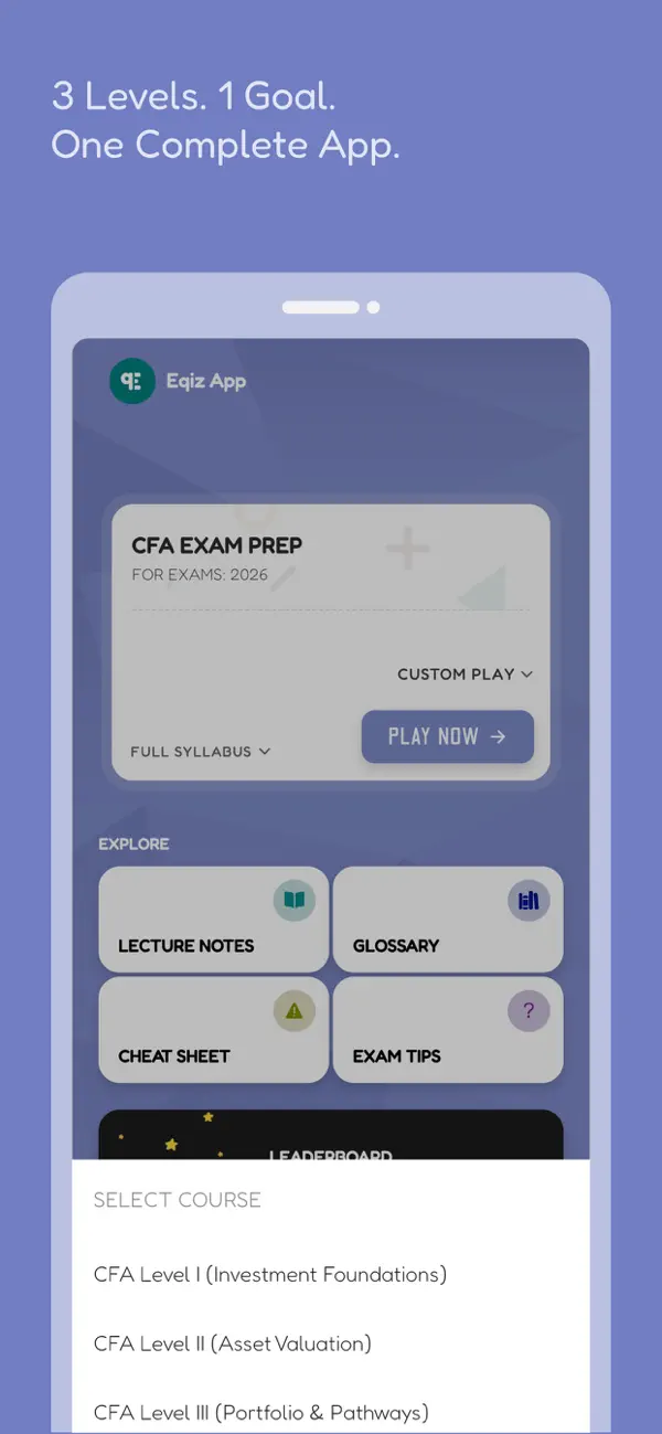 Screenshot #2 pour CFA Exam Prep 2026: with AI