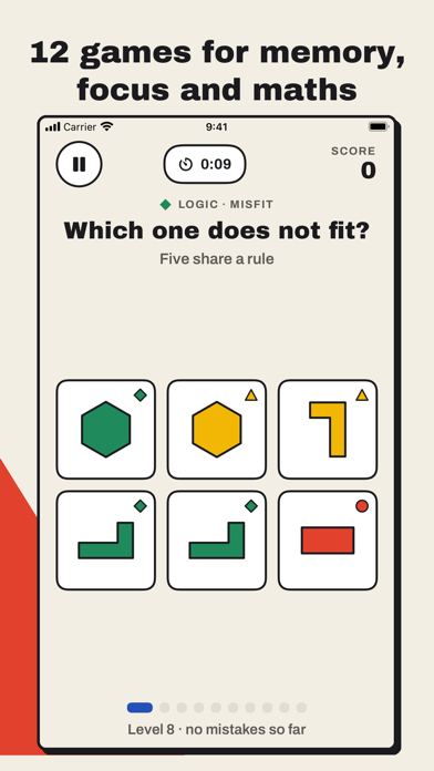 Shapewise: Brain Games screenshot 2
