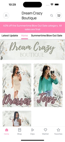 Dream Crazy Boutique Screenshot 1 of 4