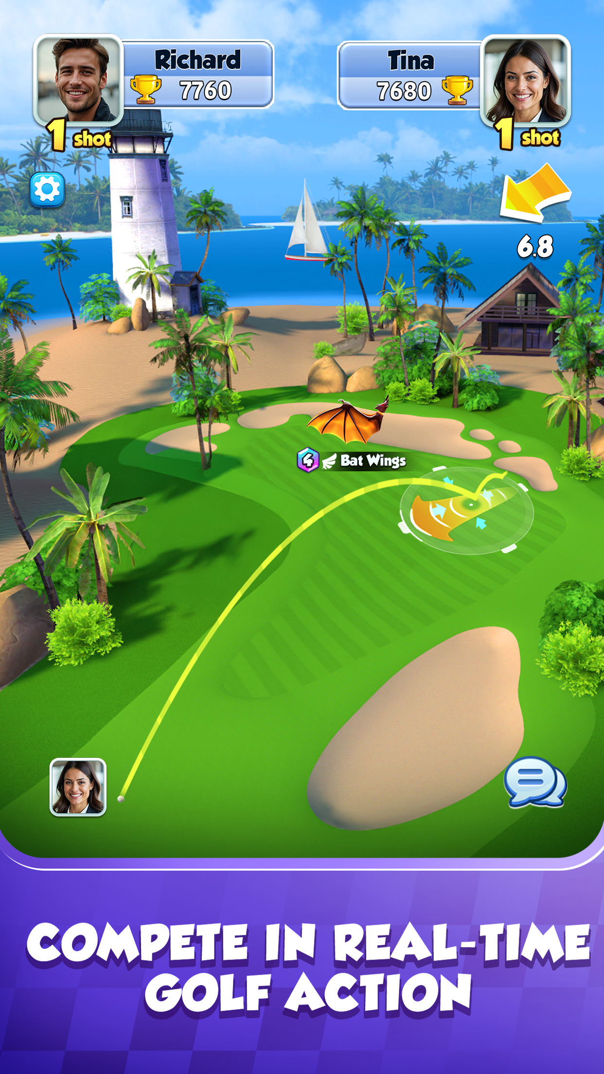 Golf Rival - Multiplayer Game screenshot 2