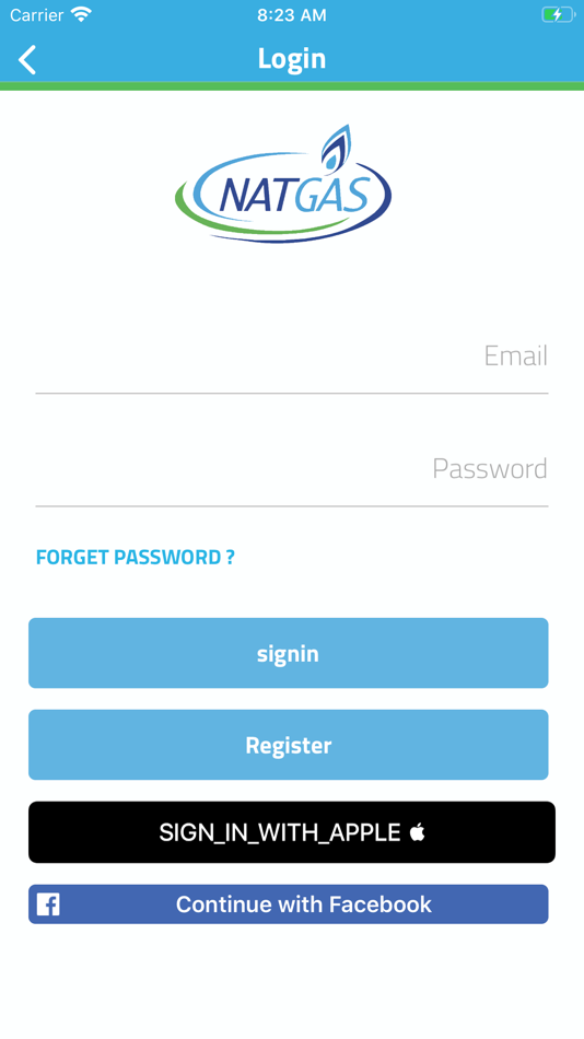 #3. Natgas Customer App (iOS) 由: Natgas