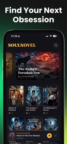SoulNovel Stories & Romance iPhone screenshot