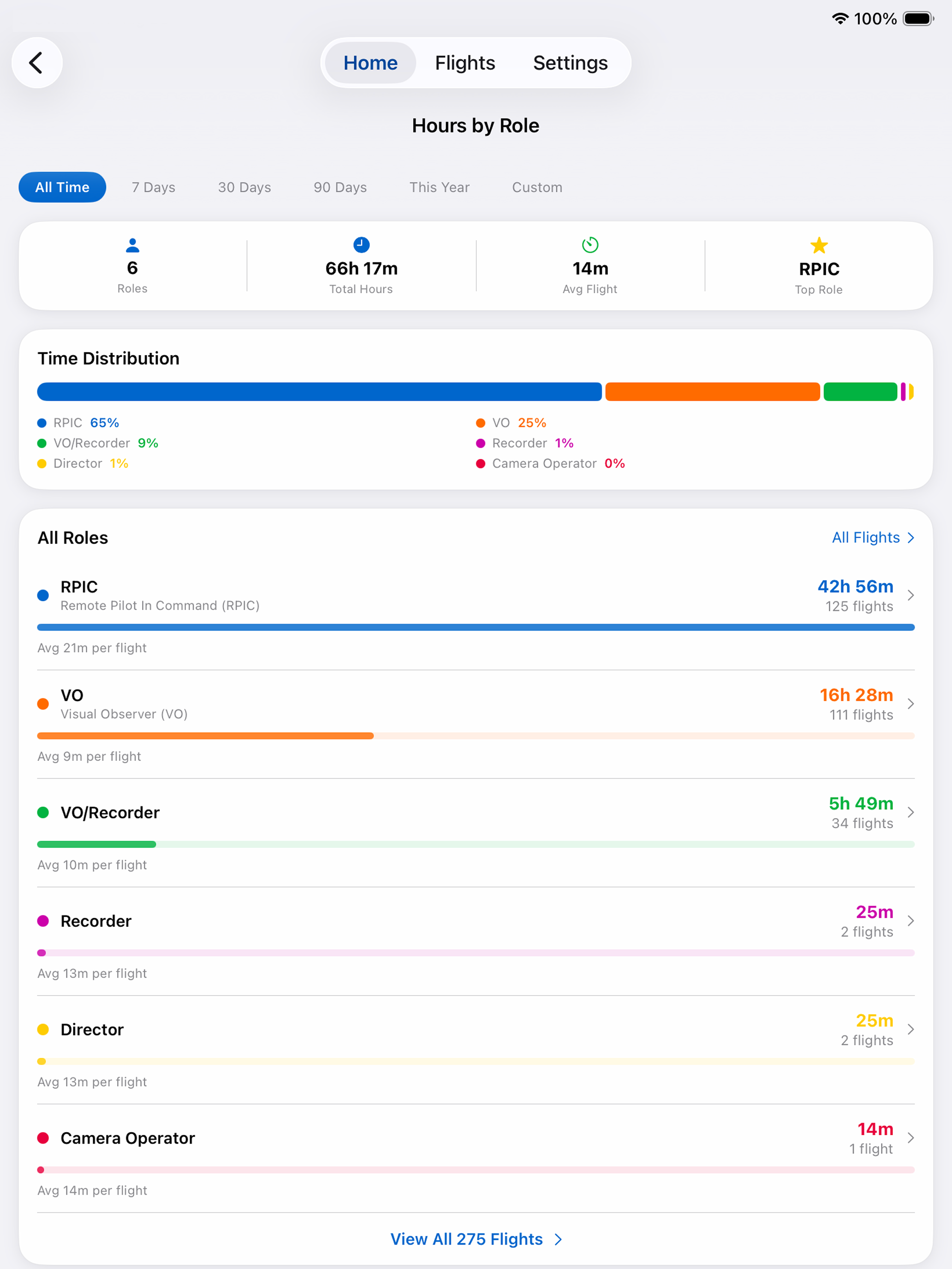 sUAS Logs screenshot 10