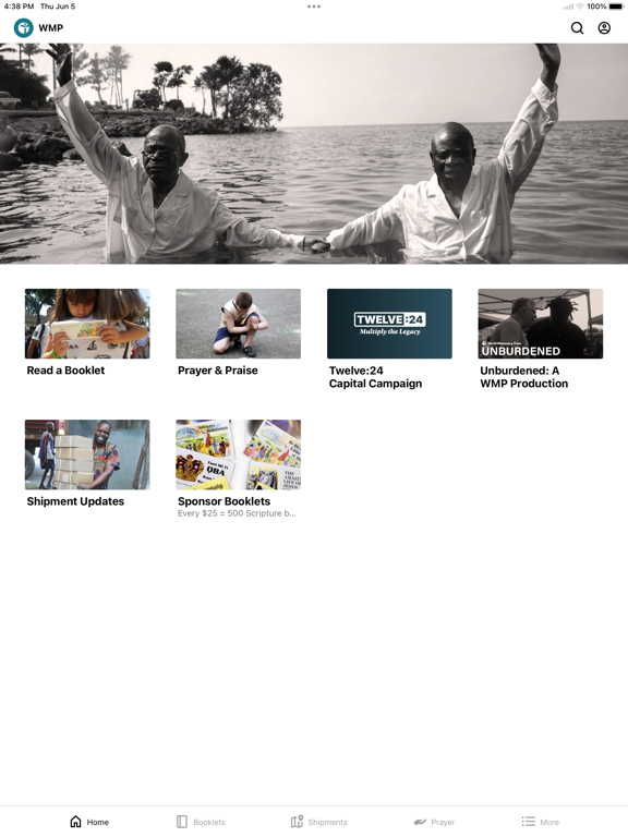 World Missionary Press iPad screenshot 1 - Education app