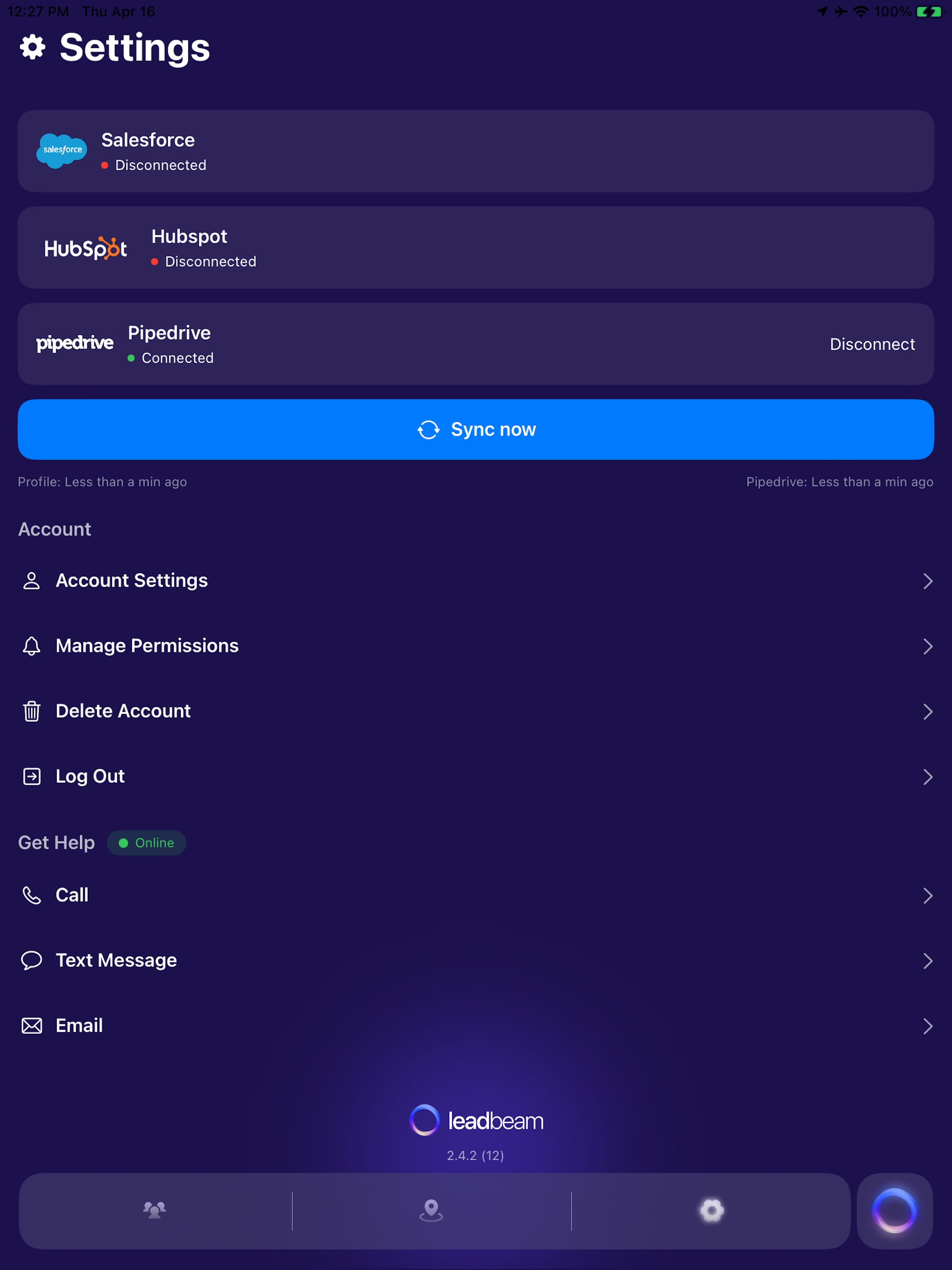Leadbeam: Field Sales App screenshot 11